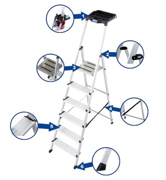 KRAUSE SECURY MultiGrip 1x6 126542