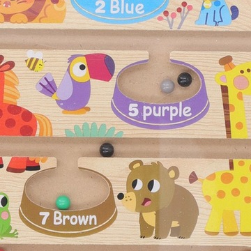 Магнитная счетная игрушка Деревянная развивающая