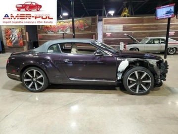 Bentley 2015 Bentley Continental GT 2015 BENTLEY CONTINENTAL GTC, silnik 6.0, 44, od ub