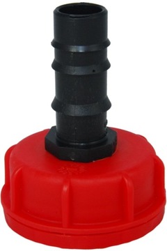 Łącznik wciskowy prosty fi25mm+nakrętka plastikowa