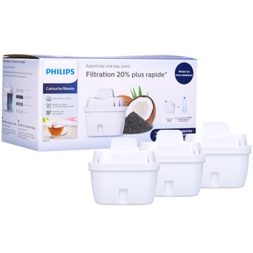 Filtr do wody Philips AWP211 Micro X-Clean do dzbanka filtrującego - 3 szt