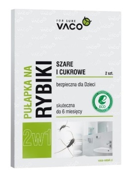 VACO PUŁAPKA NA RYBIKI SZARE i CUKROWE op. 2 szt.