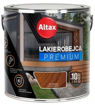 ALTAX LAKIEROBEJCA PREMIUM 10 LAT OCHRONNA DO DREWNA Palisander 2.5L