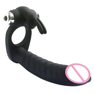 7 częstotliwości wibrujący Penis pierścień Dildo