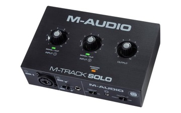 M-audio M-track Solo — аудиоинтерфейс USB