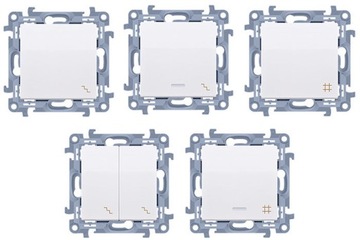 ОДИНАРНАЯ РАМКА БЕЛАЯ - CR1/11 SIMON 10