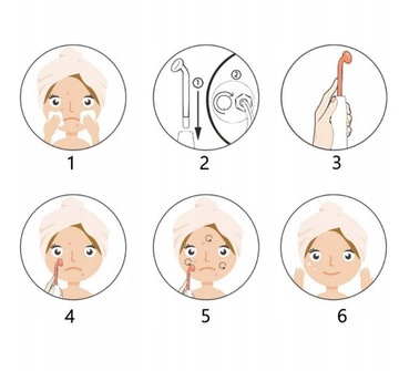 Косметическое устройство Rubica Darsonval + 4 гранулы