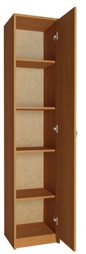 ЗАКРЫТЫЙ КНИЖНЫЙ ШКАФ ПОЛКА НА 40 ШКАФ R008 ОЛЬХА