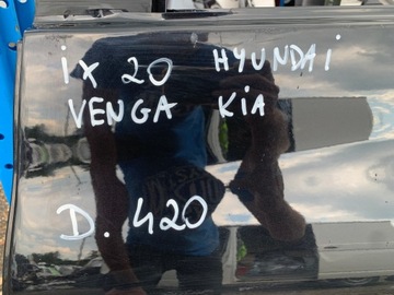 DVEŘE LEVÉ ZADNÍ KIA VENGA HYUNDAI IX20 LEVÝ