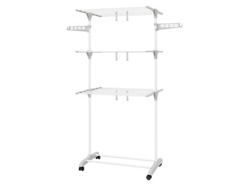 Suszarka na pranie wolnostojąca pionowa AQUAPUR 160 -160 cm x 44-57 cm