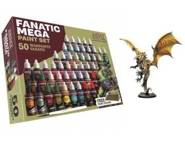 The Army Painter: Warpaints - Fanatic - Mega Paint Set + Durkar