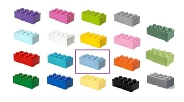 LEGO Storage Brick 8 СВЕТЛО-ГОЛУБОЙ (40041736)