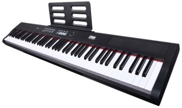 PRZENOŚNE PIANINO CYFROWE STAGE PIANO + STATYW PEŁNOWYMIAROWE 88 KLAWISZY