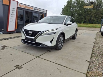 Nissan Qashqai III Crossover 1.3 DIG-T MHEV 140KM 2022 Nissan Qashqai 1,3 turbo 140KM klima kamera 360 navi alu perla oplacona, zdjęcie 1