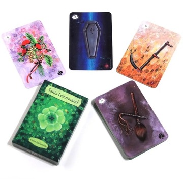 Tanis Lenormand Autor: Celia Melesville Gry karciane Tarot Oracle