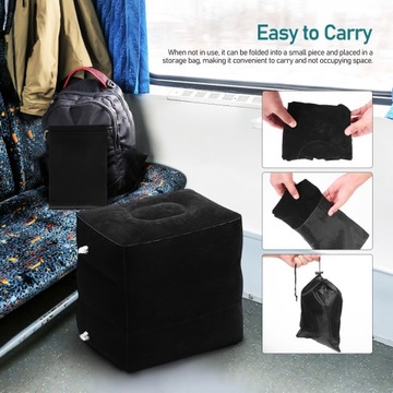 Регулируемый надувной стул/табурет