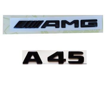 Mercedes A 45 AMG Emblematy Gwiazda Znaczki A45