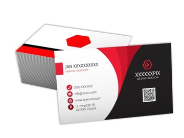 Wizytówki 100 szt foliowane folia soft touch