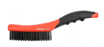 ПРОВОЛОЧНАЯ ЩЕТКА ЯТО С ПЛАСТИКОВОЙ РУЧКОЙ