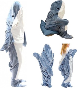 NOWY KOC Z REKINEM ŚPIWÓR DLA DOROSŁYCH 150CM, S