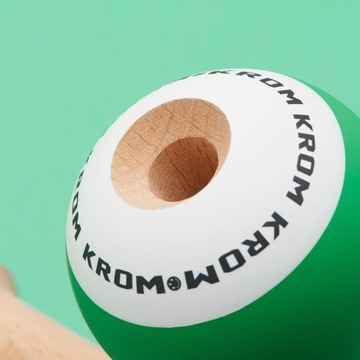 Кендама KROM POP темно-зеленый, зеленый