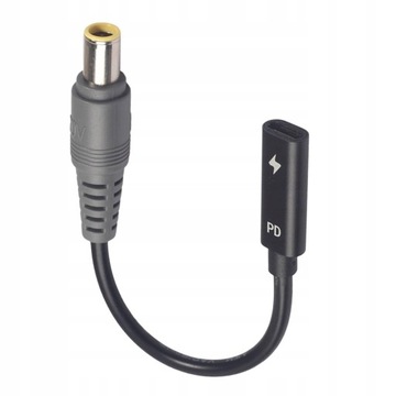 USB 3.1 Type C USB-C к зарядному кабелю постоянного тока типа «папа»