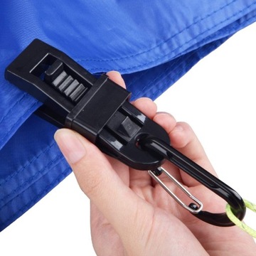 TRIWONDER 12 Зажимы для палаточных навесов СИНИЙ