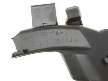 LAND CRUISER 120 02-09 OSŁONA BŁOTNIK SZYBA PRZÓD
