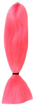 Włosy warkoczyki dredy PREMIUM SOFT KANEKALON DISCO PINK