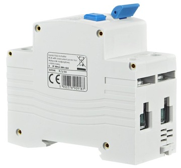 1F B16A АВТОМАТИЧЕСКИЙ ВЫКЛЮЧАТЕЛЬ 30 мА С ДИФФЕРЕНЦИАЛИЗАТОРОМ 2P ТИПА AC