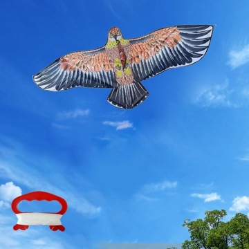 Ogromne latawce Eagle Łatwe w lataniu latawce Duże latawce Eagle do trawnika w kolorze żółtym