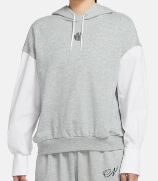 BLUZA NIKE SZARA KOSZULOWE RĘKAWY DJ6684063 3X