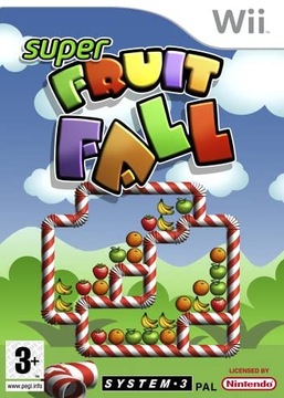 Gra logiczna SUPER FRUITFALL grupowanie owoców WII