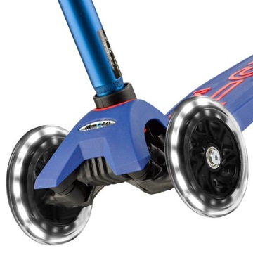 Детский самокат Micro - Maxi Deluxe Blue LED
