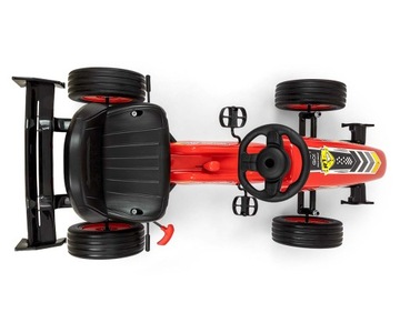 Педальный картинг Rocket Red Milly Mally