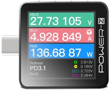 Портативный тестер порта USB C QC5.0 PD3.1 ChargerLAB Power-Z KM003C