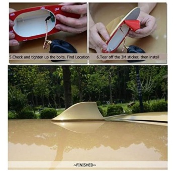 OPEL VW АНТЕННА SHARK FIN SHARK 10166 СЕРЕБРЯНАЯ