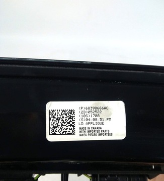 DODGE CHARGER 2015+ FACELIFT CLONA (KRYT) SVĚTLO ZADNÍ