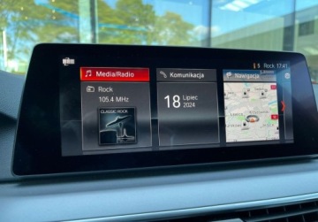 BMW Seria 5 G30-G31 Touring 520d 190KM 2019 BMW Seria 5 520d Vat Marza Skory Nawigacja Czujniki Kamera, zdjęcie 11