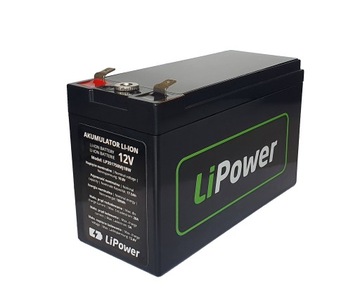 Литий-ионный аккумулятор LiPower 17,5 Ач 12 В, зарядное устройство 2 А