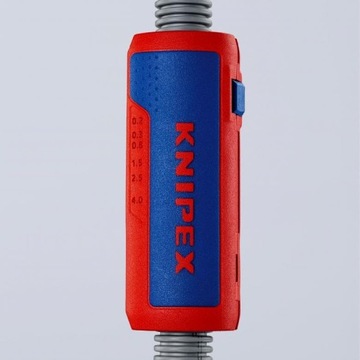 Нож KNIPEX TwistCut и съемник гофрированных труб