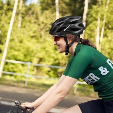 Велосипедный шлем Shinmax HT-10 размер M/L 57-62 СМ СВЕТОДИОДНАЯ ЛАМПА ЧЕРНАЯ