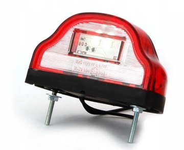 LAMPA OŚWIETLENIA TABLICY REJESTRACYJNEJ LED 12/24