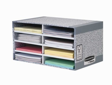Sorter do dokumentów FELLOWES 8 półek tekturowy