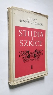 STUDIA I SZKICE - Juliusz Nowak-Dluzewski