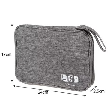 Органайзер для зарядного кабеля для путешествий и туристов