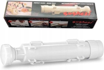 УНИВЕРСАЛЬНАЯ МАШИНА ДЛЯ РАЛКИ СУШИ БЕЛАЯ ТРУБА БАЗУКА РОЛИК