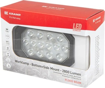 Lampa robocza LED Case CS, Maxxum, PUMA prostokąt 42W 2800lm 10/30V