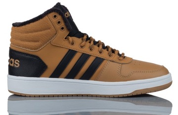 BUTY SPORTOWE MĘSKIE ADIDAS HOOPS 2.0 MID EE7371 R-36