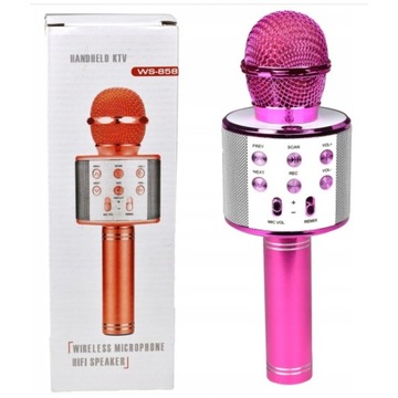 MIKROFON BEZPRZEWODOWY KARAOKE BLUETOOTH + GŁOŚNIK